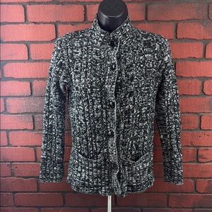 John Paul Richard Women's Grey Cardigan Sweater – Size Small